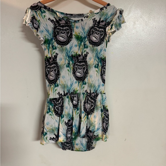 Bums & Roses Ruffle Dress - Picture 3 of 4